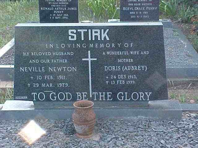 STIRK Neville Newton 1911-1979 & Doris AUBREY 1913-1999