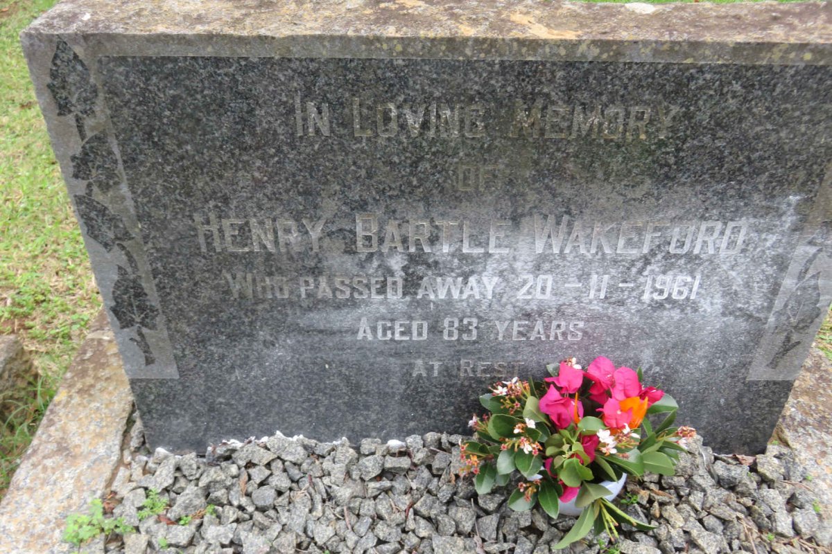 WAKEFORD Henry Bartle -1961
