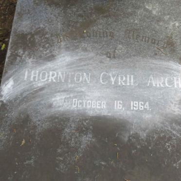 ARCHER Thornton Cyril -1964