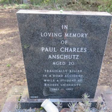 ANSCHUTZ Paul Charles 1963-1983