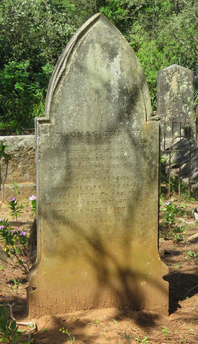DRAPER Thomas -1874