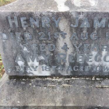 ESTMENT Henry James -1864 :: ESTMENT Amy Rebecca -1874