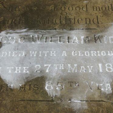 KIDSON William -1869