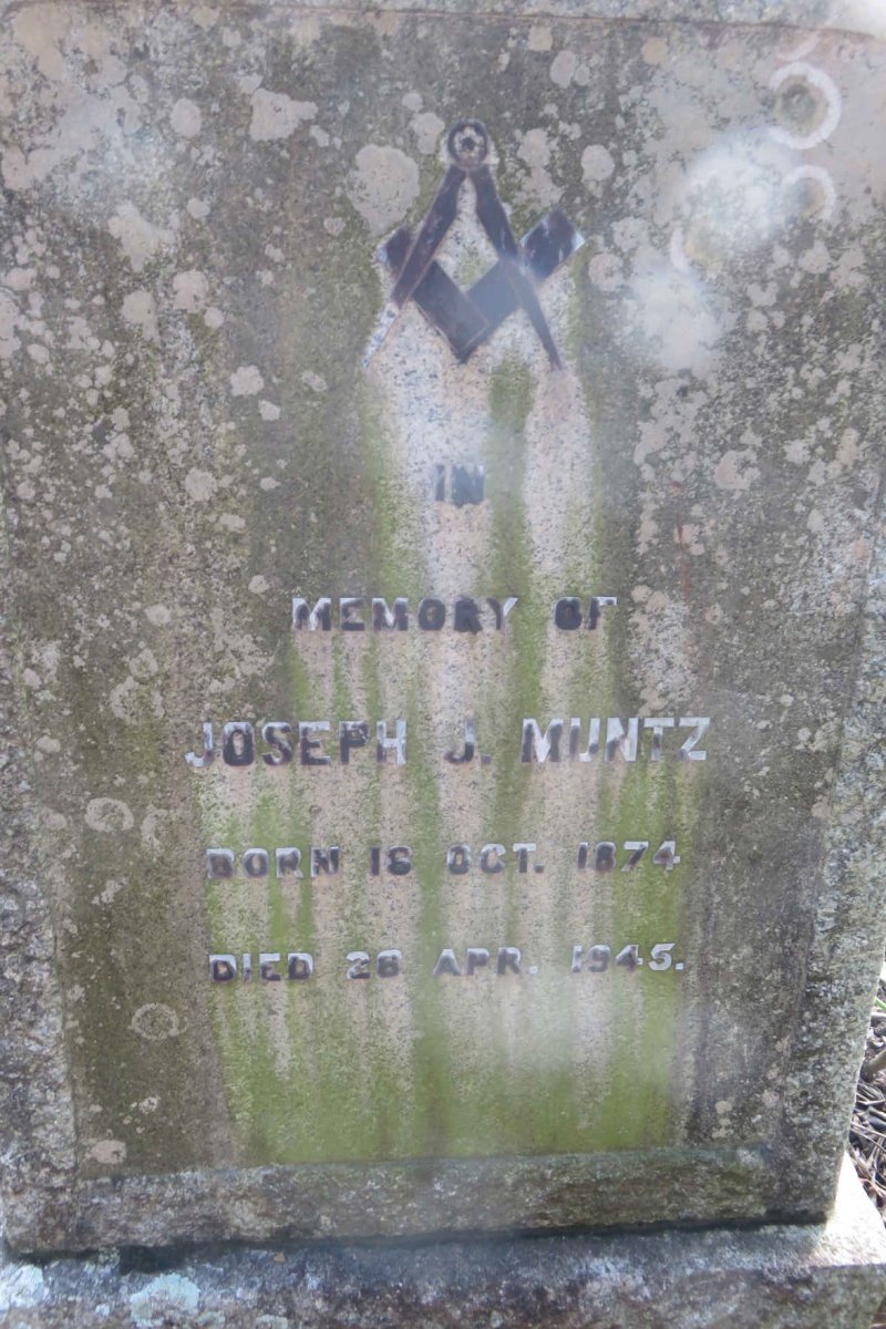 MUNTZ Joseph J. 1874-1945