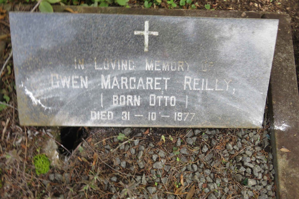 REILLY Gwen Margaret nee OTTO -1977