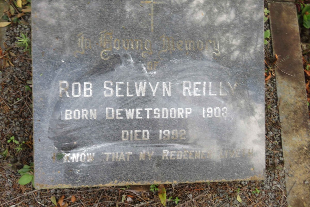 REILLY Rob Selwyn 1903-1992