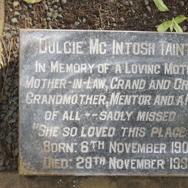 TAINTON Dulcie McIntosh 1900-1994