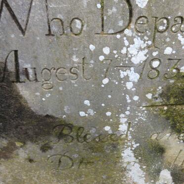 WEDDERBURNE Elizabeth -1839