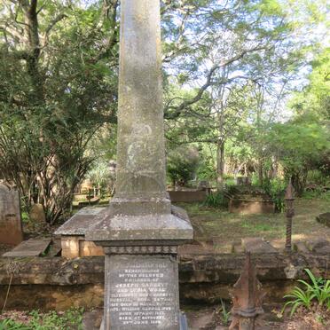 WOOD Elizabeth Mary Garbett Russell 1855-1875 :: WOOD William George 1857-1859