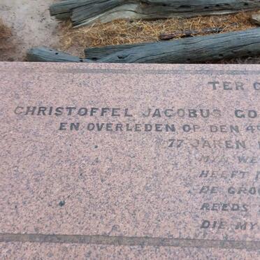 GOOSEN Christoffel Jacobus 1803-1881