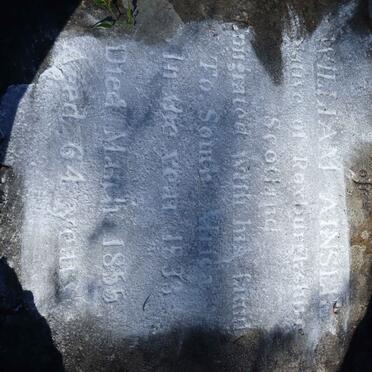 AINSLIE William -1855