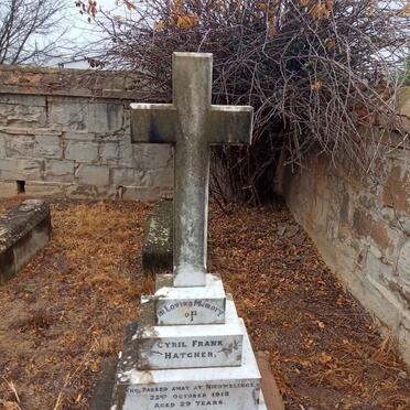 HATCHER Cyril Frank -1918