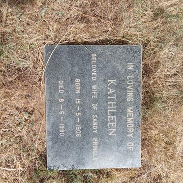 PRINGLE Kathleen 1906-1990