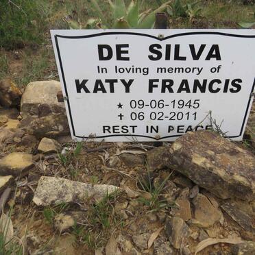 SILVA Katy Francis, de 1945-2011