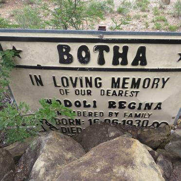 BOTHA ?doli Regina 1930-