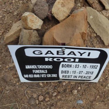 ROOI Gabayi 1952-2018