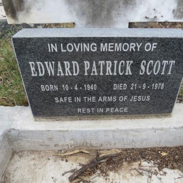 SCOTT Edward Patrick 1940-1978