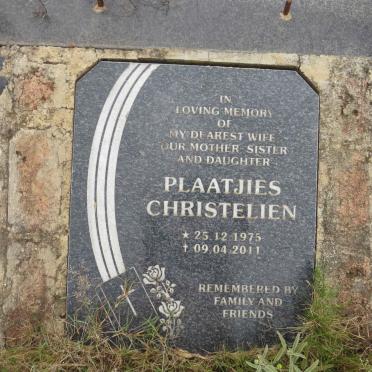 PLAATJIES Christelien 1975-2011