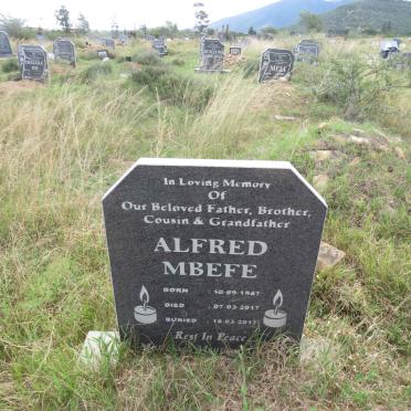 MBEFE Alfred 1947-2017