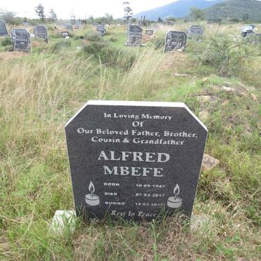 MBEFE Alfred 1947-2017