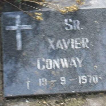 CONWAY Xavier -1970