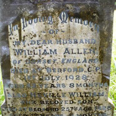 ALLEN William -1928 :: ALLEN Neville William 1928