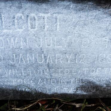 ALCOTT Susie 18?-1886