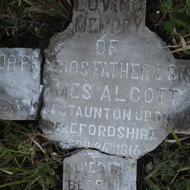 ALCOTT James 1816-1889 :: ALCOTT May