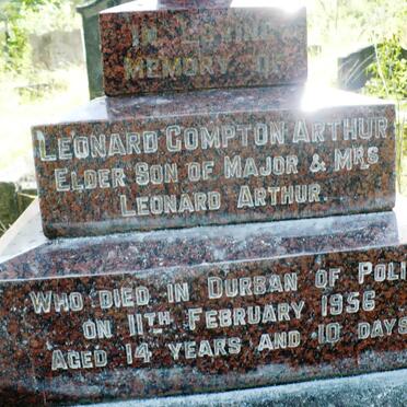 ARTHUR Leonard Compton -1956