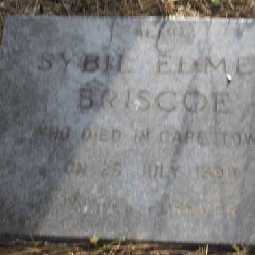 BRISCOE Sybil Edmee -1990
