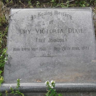 DIXIE Amy Victoria nee JOHNSON 1901-1977