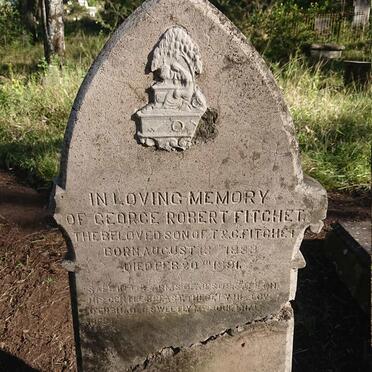 FITCHET George Robert  1883-1891