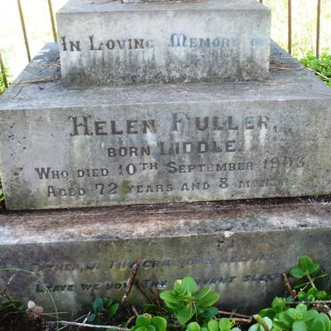 FULLER Helen nee LIDDLE -1903
