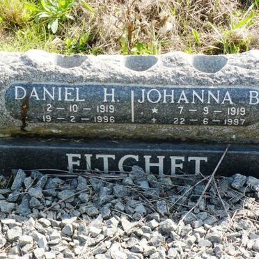 FITCHET Daniel H. 1919-1996 &amp; Johanna B. 1919-1997