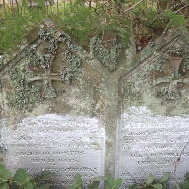 GUNN Alexander George -1874 :: GUNN Arthur John -1875