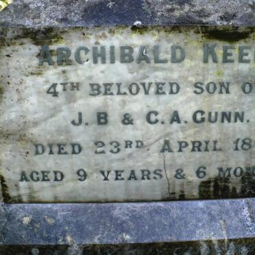 GUNN Archibald Keen -1892