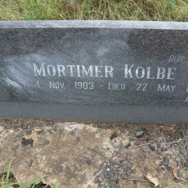 HILL Mortimer Kolbe 1903-1986 &amp; Mara OLIVER 1920-1986