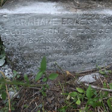 HALL Graham Ernest John 1890-1892