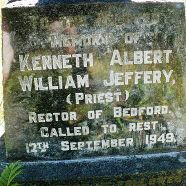 JEFFERY Kenneth Albert William -1949