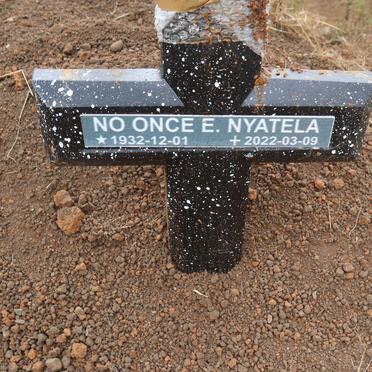 NYATELA No Once E. 1932-2022