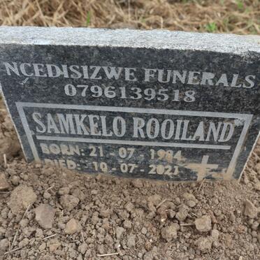 ROOILAND Samkelo 1984-2021