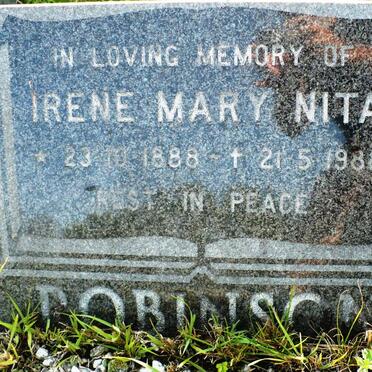 ROBINSON Irene Mary Nita 1888-1988