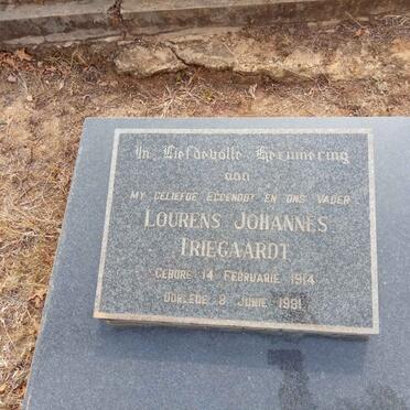 TRIEGAARDT Lourens Johannes 1914-1981