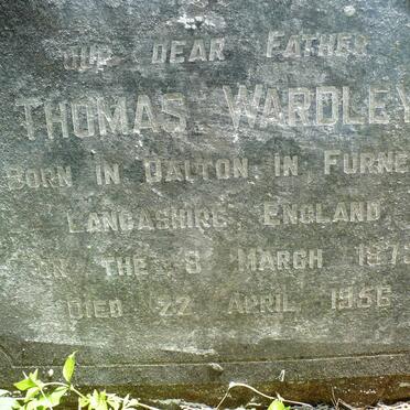 WARDLEY Thomas 1873-1956