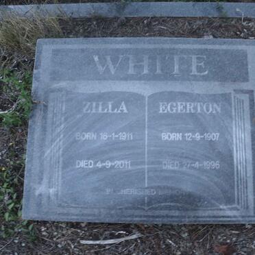 WHITE Egerton 1907-1996 &amp; Zilla 1911-2011