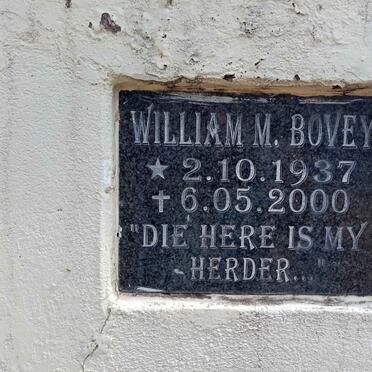 BOVEY William M. 1937-2000