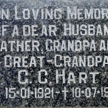 HART G.C. 1921-1993