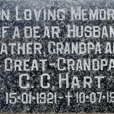 HART G.C. 1921-1993