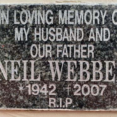 WEBBER Neil 1942-2007