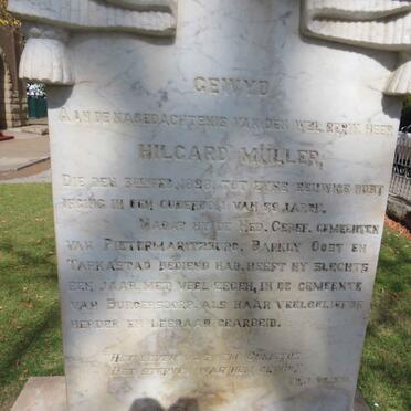 MULLER Hilgard -1898